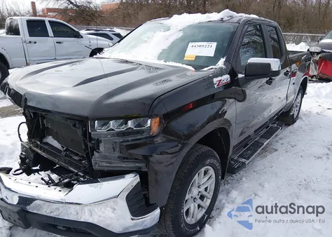 2019 Chevrolet Silverado 1500 Lt z USA, uszkodzony, nr VIN 1GCRYDED9KZ362409